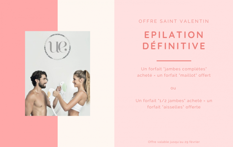 Epilation définitive Annecy Saint Valentin